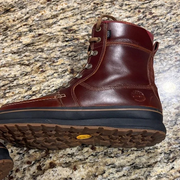 Pendleton waterproof Brown Leather Men's Boots - Picture 5 of 8